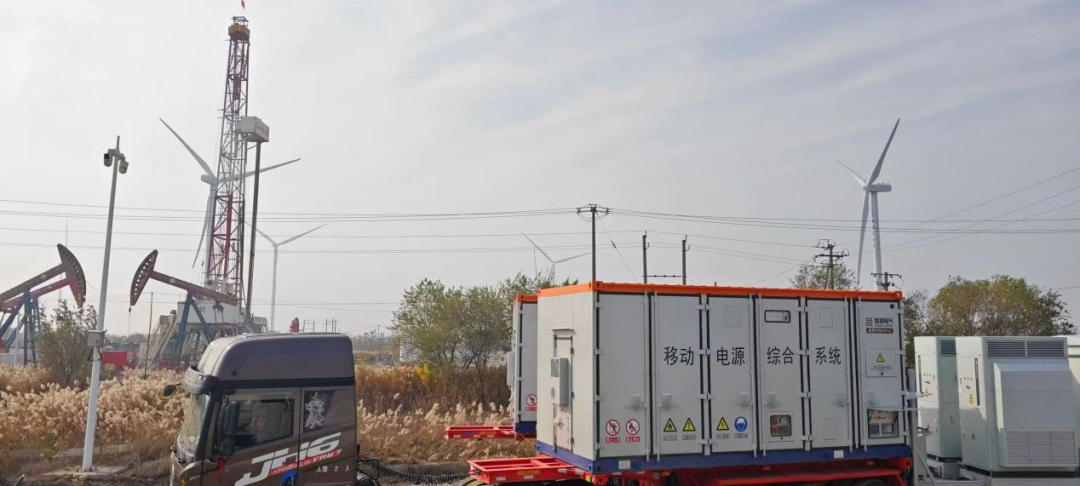 5001拉斯维加斯电气中石油渤海钻探第一钻井公司五厂西36-10-7H井场移动储能供电项目正式投运